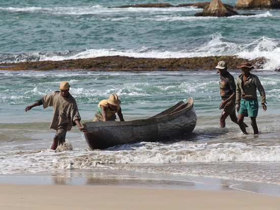 Fishermen in Manafiafy