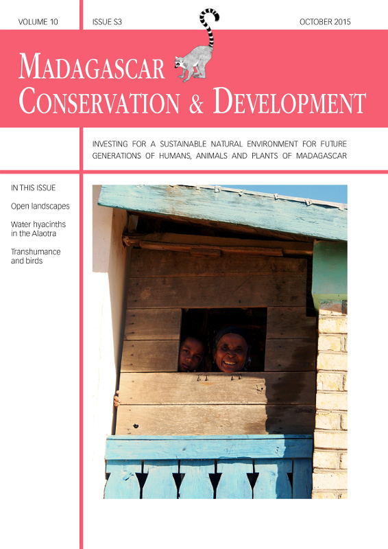 Madagascar Conservation & Development Volume 10, Issue S3